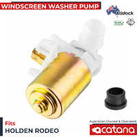 Acatana Windscreen Washer Pump For Holden KB TF Rodeo 1980 - 2003 12V Wiper Bottle Motor