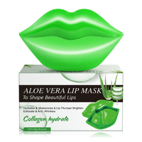 Lovelys Collagen Lip Mask Aloe Plumper Moisturizing Beauty Care Gel Patch  Lip Lines Moisturizing Lip Mask, Lip Sleep Mask Reduces