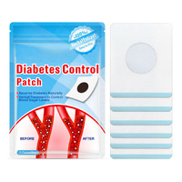 Lovelys Diabetic Patch Pure Natural Diabetes Control Patches High Blood Sugar Pads Herbal Sticker Plaster, 6pcs