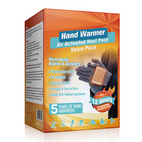 Lovelys Hand Warmers Cold Weather Ski Outdoor Sports Heater Long Lasting Winter Heat Pack, 5 pairs