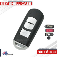 Remote Key Shell Case for Mazda CX-3 3 Buttons Uncut Blade