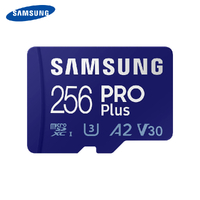256GB Micro SD Card Samsung PRO Plus SDXC Class UHS-1 MB-MD256KA/APC