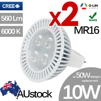 2x 10W LED MR16 Spotlight