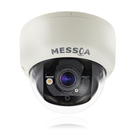 MESSOA NID335 3MP H.264 Ultra WDR Indoor Day/Night Dome Network IP Camera with Remote Zoom and Auto Focus