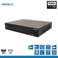 4 channel NVR with PoE Switch for IP Cameras  H.264 1080p Full HD HDMI