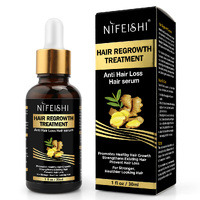 Nifeishi Hair Regrowth Treatment 30ml Anti Hair Loss Serum Ginger Woman Man Oil Natural Pure
