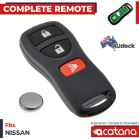 Remote Control Fob For Nissan Pathfinder R50 2002 - 2005 3 Button 433 MHz