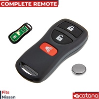 Remote Control Fob For Nissan X-Trail T30 2002 - 2007 3 Button 433 MHz