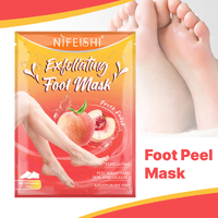 Nifeishi Foot Peel Mask Spa Feet Exfoliationg Socks Hard Dead Skin Callus Soft Remover