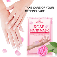 Nifeishi Hand Moisturizing Gloves Repair Renew Cream Peel Hard Soft Nail Mask Dry Cracked Skin SPA Manicure