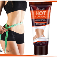 Nifeishi Body Fat Burner Hot Slimming Gel Cream Anti Cellulite Weight Loss Firming Shaping Belly Abdomen and Buttocks Massage (60ml)