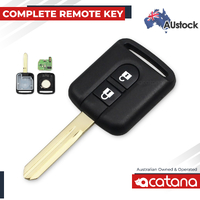 Complete Remote Car Key for Nissan Navara D40M 2005 - 2013