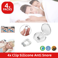 Anti Snore Magnetic Silicone Nose Clip Snoring Stop Apnea Device Stopper Nasal