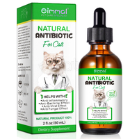 Oimmal Liquid Natural Antibiotics for Cats. 60ml