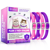 Oimmal Cat Flea & tick collar (purple+pink)