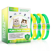 Oimmal Cat Flea & tick collar (yellow+green)