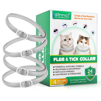 Oimmal Flea & Tick Collars for Cats, 4pcs/pack