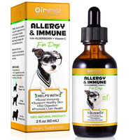 OIMMAL ALLERGY RELIEF IMMUNE DOGS HEALTH SKIN ITCHY RELIEF SUPPORT CARE DROPS (60ml)