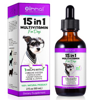 oimmal 15in1 Multivitamin for Dogs Liquid Drops Vitamins, 60ml