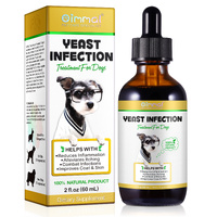 Oimmal Yeast Infection Removal for Dogs - Liquid Drops, 60ml