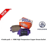 Brake Pads Rear for Subaru FORESTER (Equiv to DB1672)