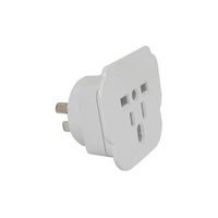 Earthed Mains Adaptor for Use in Australia and New Zealand PP4027