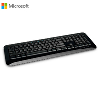 Microsoft Wireless Keyboard 850 with AES USB Port English International ROW 1 License