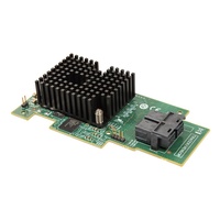 Intel RMS3CC080 Integrated RAID Module 12-Gb eight internal port SAS 3.0 mezzanine card with dual core RAID-On-Chip (ROC) RAID levels 0,1,5,6, PCIe