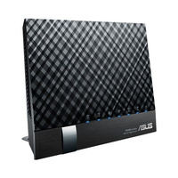 ASUS RT-AC56S AC1200 Dual-Band Gigabit Router, 802.11 B/G/N/AC, 5GHz/867Mbps, 2.4GHz/300 Mbps, 1x USB2.0 & USB3.0 for 3G/4G Sharing or Media / Print-s