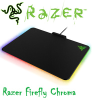 Razer Firefly Chroma Hard Gaming Mouse Mat, Chroma Lighting With 16.8 Million Customizable Color Options, RZ02-01350100-R3M1
