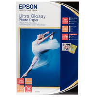 Epson 4 x 6"""" Ultra Glossy Photo Paper 50 Sheets