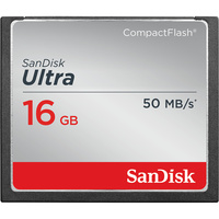CompactFlash Memory Card 16 GB SanDisk Ultra 50MB/s SDCFHS-016G-G46