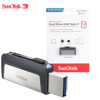 SanDisk 128GB Flash Ultra Dual Drive USB 3.0 Type A, USB-C SDDDC2-128G-G46