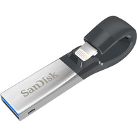 SanDisk iXpand Slim Flash Drive 32GB Grey Ios USB 3.0