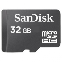 microSDHC Card SanDisk 32GB Class 4 SDSDQM-032G-B35
