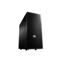 Cooler Master Silencio 452 Mid Tower ATX Computer Case 2x120mm Silent Fans SD Card Reader USB 3.0 Black