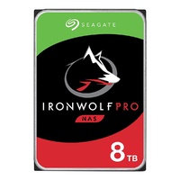 8TB HDD 7200RPM 256MB Cache NAS SATA 3.5" IronWolf PRO Seagate ST8000NE001