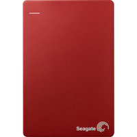 Seagate Backup Plus Slim 1TB, USB 3.0, External Hard Drive, Red