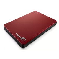 Seagate Backup Plus Slim 2TB, USB 3.0, External Hard Drive, Red