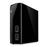 External Hard Drive 6TB Backup Plus Desk Hub Black Seagate STEL6000300