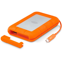 LaCie 4TB (2x2TB) Rugged RAID Thunderbolt & USB 3.0 External Hard Drive with Hardware RAID 0/1