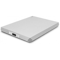 Portable Hard Drive 4TB Mobile Drive 2.5" USB 3.1 Type-C Moon Silver LaCie STHG4000400