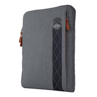 STM Ridge Sleeve for 11" Laptop or ultrabooks soft zipper laptop case tornado grey
