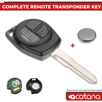 Complete Remote Flip Key Shell Case For Suzuki SX4 2007 - 2013