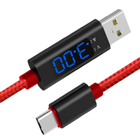 LED Display Usb C Type-C Fast Charging Speed Quick Cable 3.0A Voltage Samsung