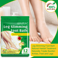 Sefudun Foot Soak Bath Leg Slimming Reflexology Spa Bags Remove Impurities Herbal Relieve Stress & Improve Sleep Pack 12pcs