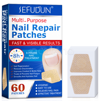 Sefudun Safe Ingrown Toenail Correction Patch Nail Repair Straightening Tool Sticker (Pack of 60pcs)