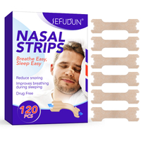 Sefudun 120 pcs Nasal Strip Breath Way Right Stop Snoring Easier Clear Breathe Better Nose Strips Anti Snore