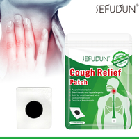 6pcs Pain Cough Relief Patch Herbal Natural Immune Support for Congestion & Suppressant of Chest Cold & Flu