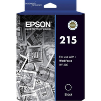 Epson 215 Pigment Black ink (Epson WorkForce WF-100)
